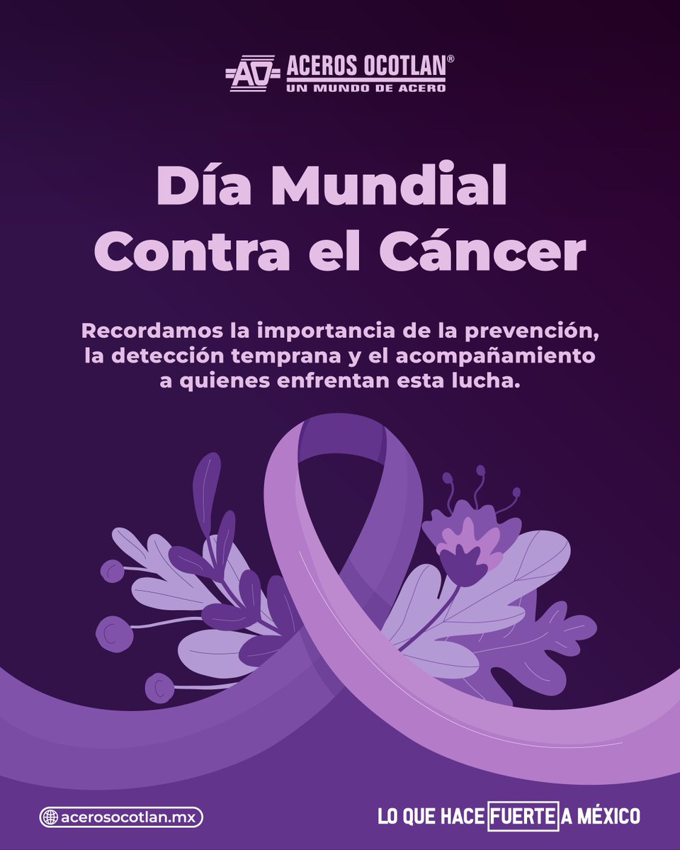 Hoy levantamos la voz por la prevención, la información y la detección oportuna.
Cada acción cuenta y cada muestra de apoyo hace la diferencia. 🎗️💙
#DíaMundialContraElCáncer #Conciencia #Prevención #JuntosSomosMásFuertes