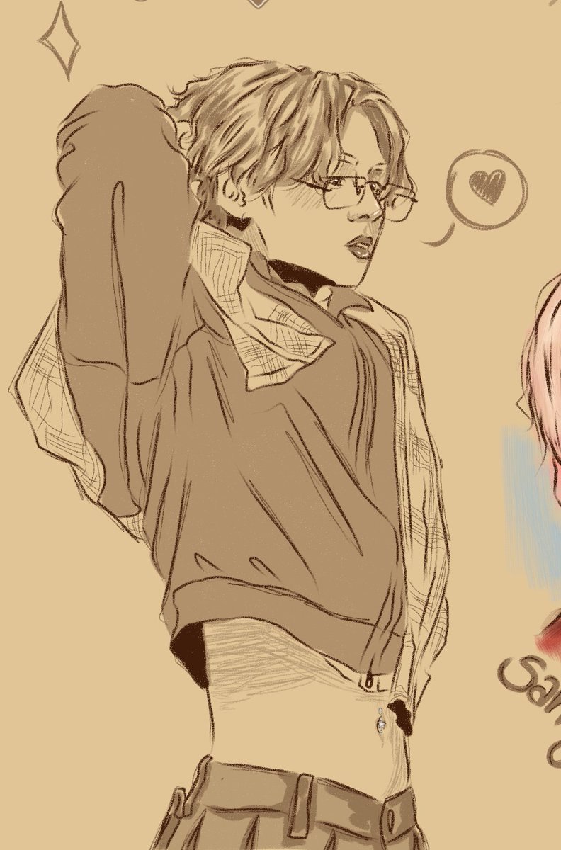 sobbinie_'s tweet photo. I tried my best, hope u like it!!
(Also, I drew the belly piercing for you @mimyoxin 😛)

#kpopfanart #ALD1 #ALPHADRIVEONE #SANGWON #LEOWON https://t.co/BIwAYlS0ON