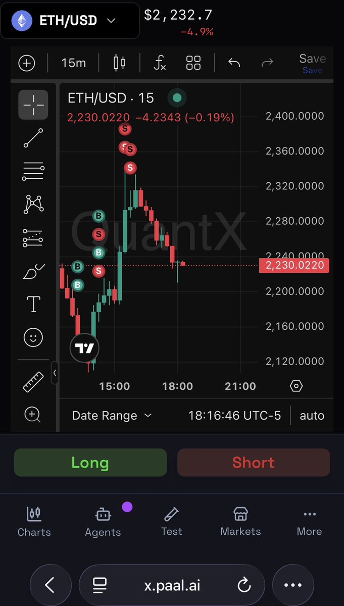 QuantX: AI Perp DEX Trading tweet media