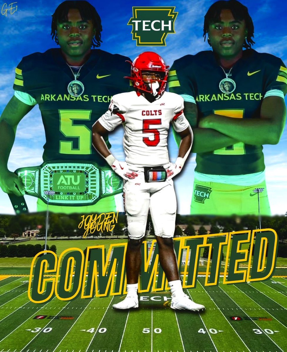 #AGTG Committed 🟢🟡
<a href="/CoachRiley7/">Coach Riley</a> <a href="/RoyThompsonFB/">CoachThompson</a> <a href="/FrankEspy/">Frank Espy</a>