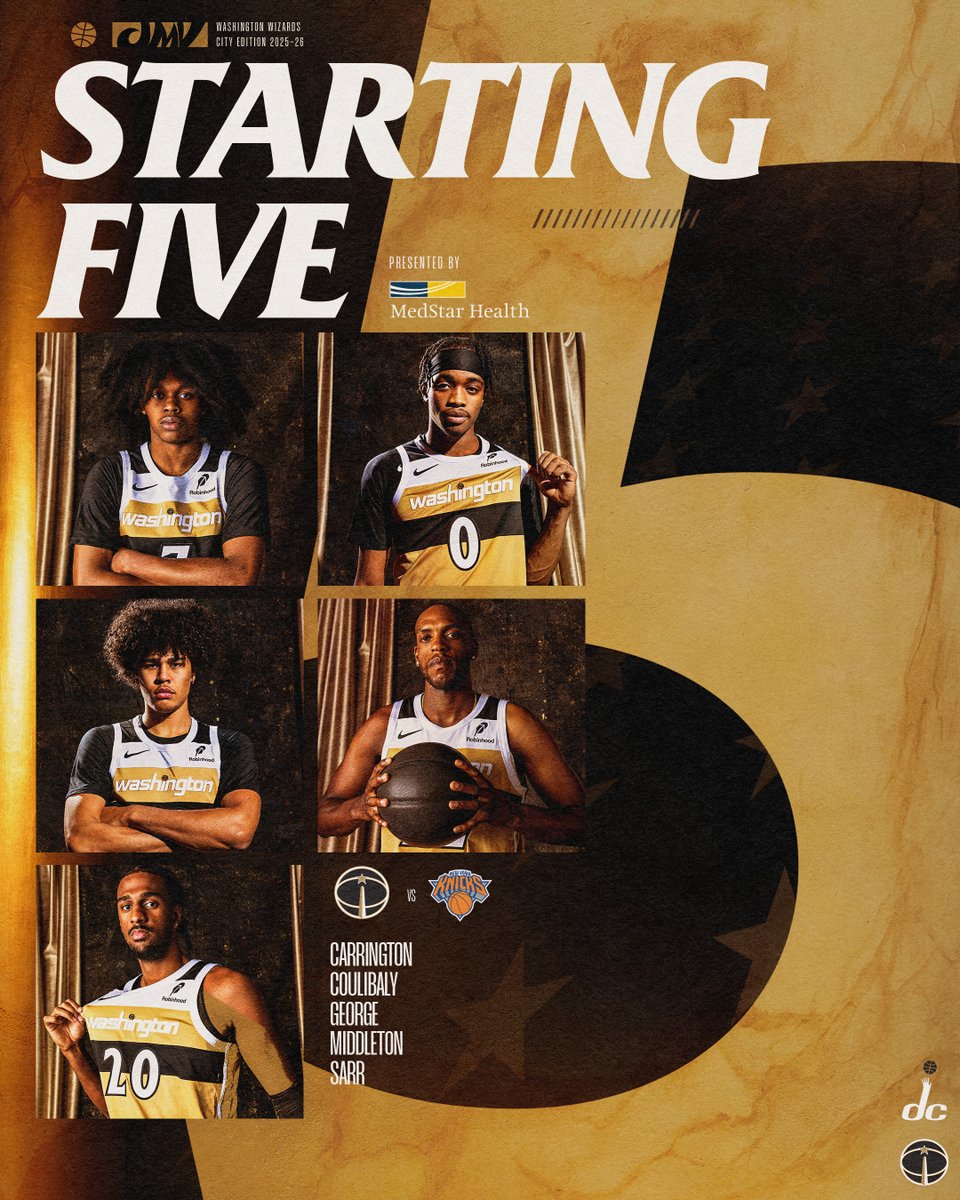 First five on the floor tonight 🖐️
#ForTheDistrict | @MedStarHealth