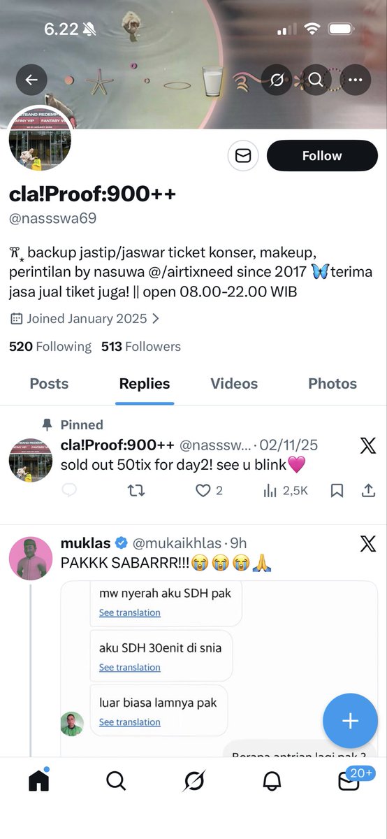 eezlily's tweet image. Hii teman-teman, boleh bantu report akun ini gak yaa? Dia pakai foto aku 😔 aku sempet post di igstory tanggal 31 pagi, malemnya aku ditanyain aku wts tiket apa ngga, aku gatau dia scammer apa ngga tp tolong bantu report ya krn pakai fotoku tanpa izin 😔💔 akunnya…