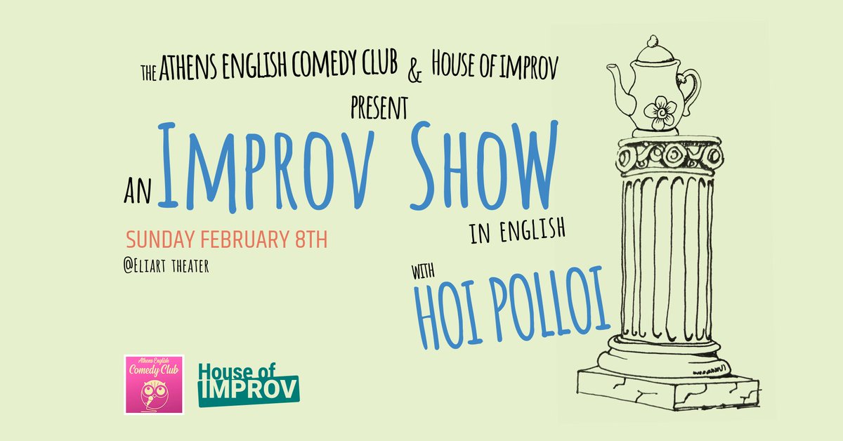 Athens English Comedy Club tweet media