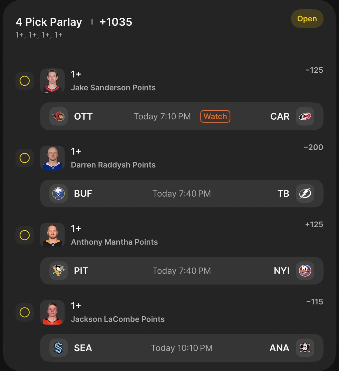 StillWill_86's tweet photo. Pre #ChasingGoals wagers 

Let’s clear the board 

@CodyPucks @NickyBiscuits69 https://t.co/PXk60wihui