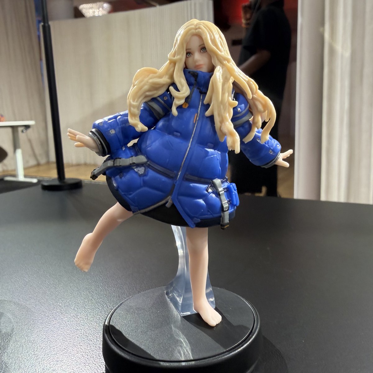 フィギュア B-GIRL Down Jacket NAGAME BLUE Pragmata Diana Amiibo! 👀