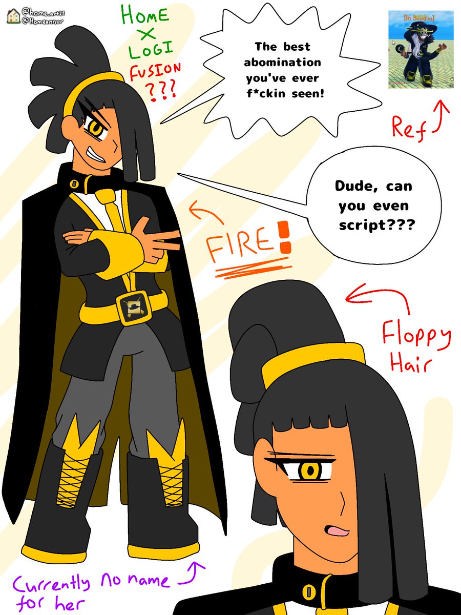 Homeannor's tweet photo. Eliza literally only started existing yesterday

At the time of making this sheet she was completely nameless

I think I'm improving at character design https://t.co/sUz5s855O4