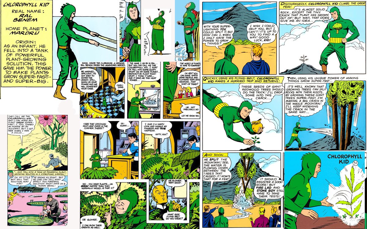 Legion of Super-Heroes Visual Reference tweet media