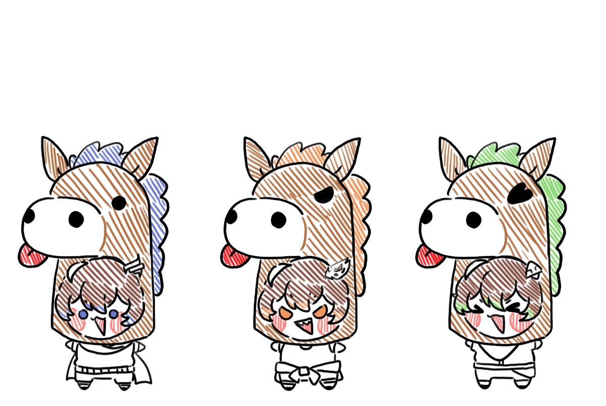 Hiiiiii
Trio Troublemaker with horse head is coming to everyone °˖✧◝(⁰▿⁰)◜✧˖°
#BoBoiBoyFanart