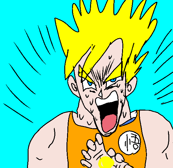 リクエストから　スーパーサイヤ人の悟空