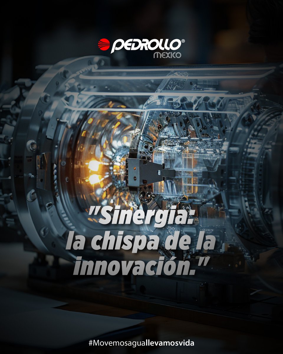 PedrolloMx's tweet photo. Cuando hay sinergia, la innovación se multiplica 🤝💧
En Pedrollo unimos talento, experiencia y visión para crear soluciones con impacto. https://t.co/73L7c1bV00