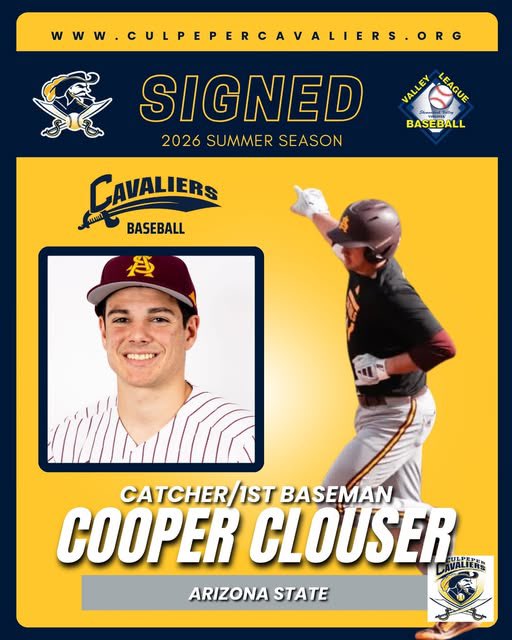 Culpeper Cavaliers Baseball tweet media