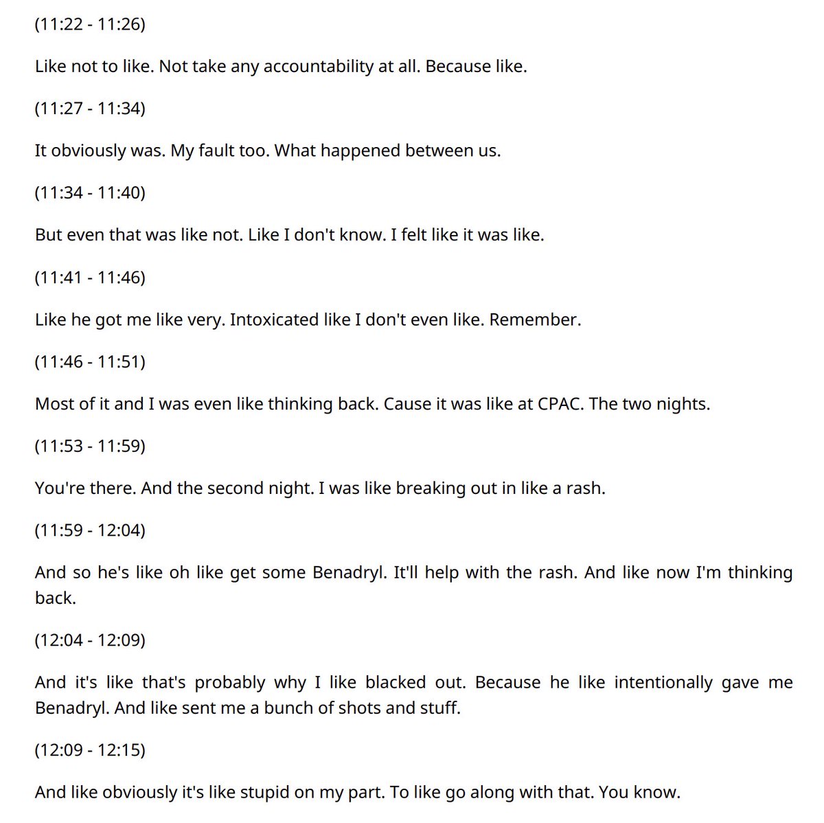 NewsBarron's tweet image. Audio of Sarah Stock confessing to having an affair with Elijah Schaffer: