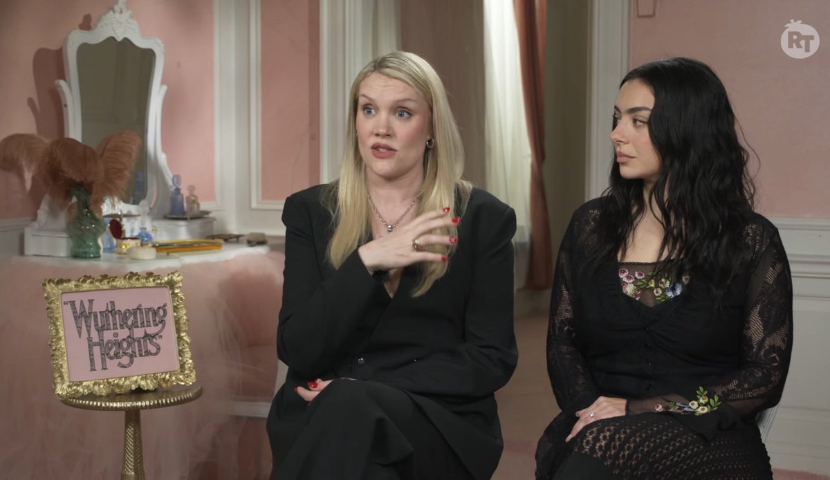 it’s so funny that charli is famous enough now that they have her promoting wuthering heights as if she’s acting in the film