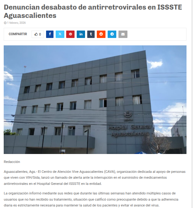 JovianFalmar's tweet image. Pacientes con VIH/SIDA del ISSSTE en Aguascalientes se han quedado sin retrovirales, que son indispensables para conservar su salud

Los propagandistas de Morena celebraron tanto el pago de Ricardo Salinas Pliego, pero el régimen sigue debiendo medicamentos a los mexicanos
