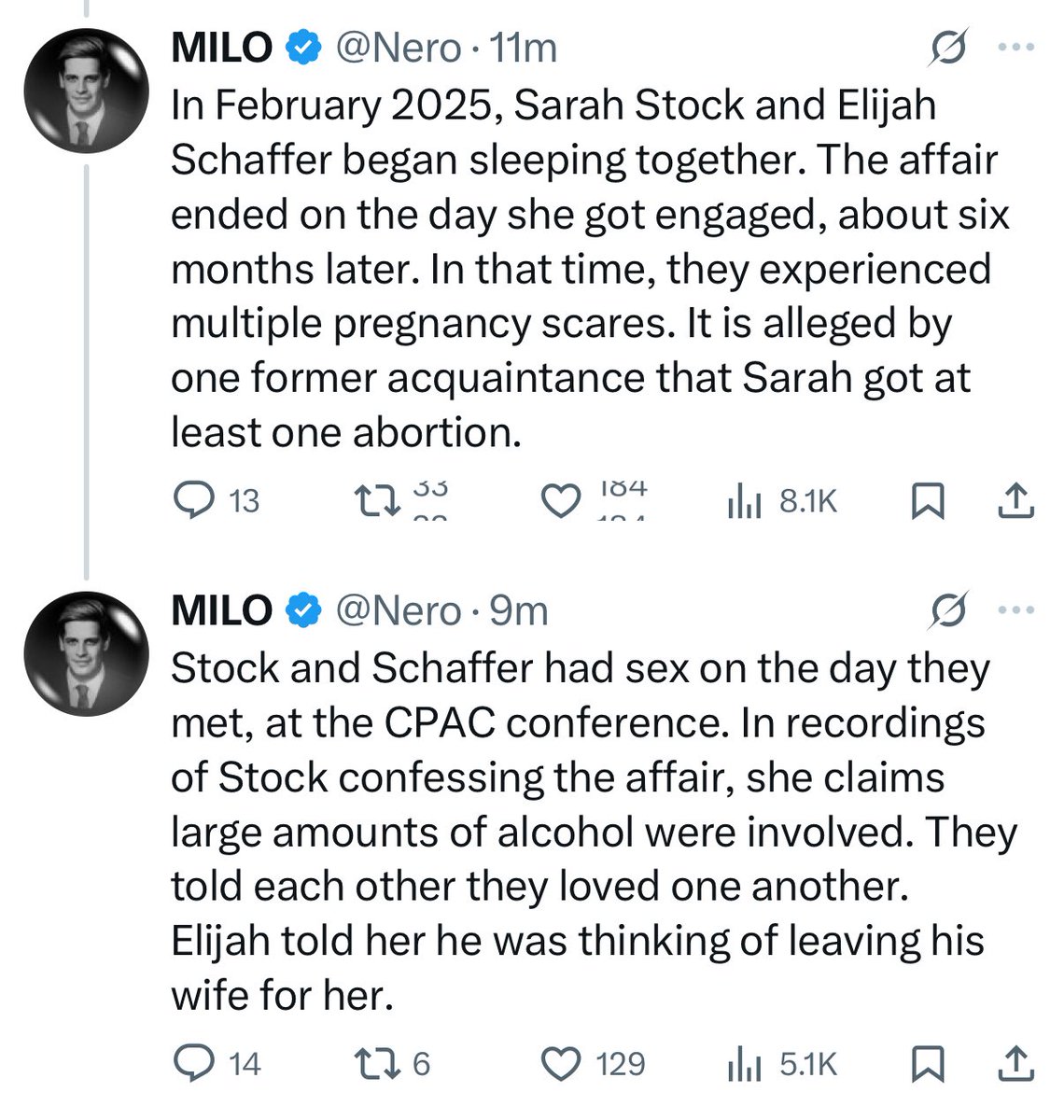 The people who have been declaring Christ is King in one breath, have been doing this in another breath.

As we have been saying: The woke right cosplays as Christian to cover up for their degenerate and unfaithful actions.