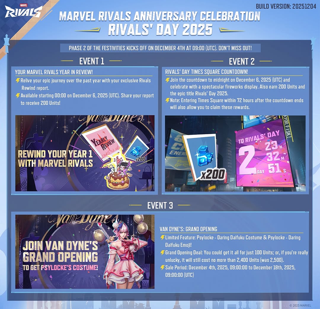 Marvel Rivals Rivals Day Marvel Rivals (@marvelrivals31) / Posts / X