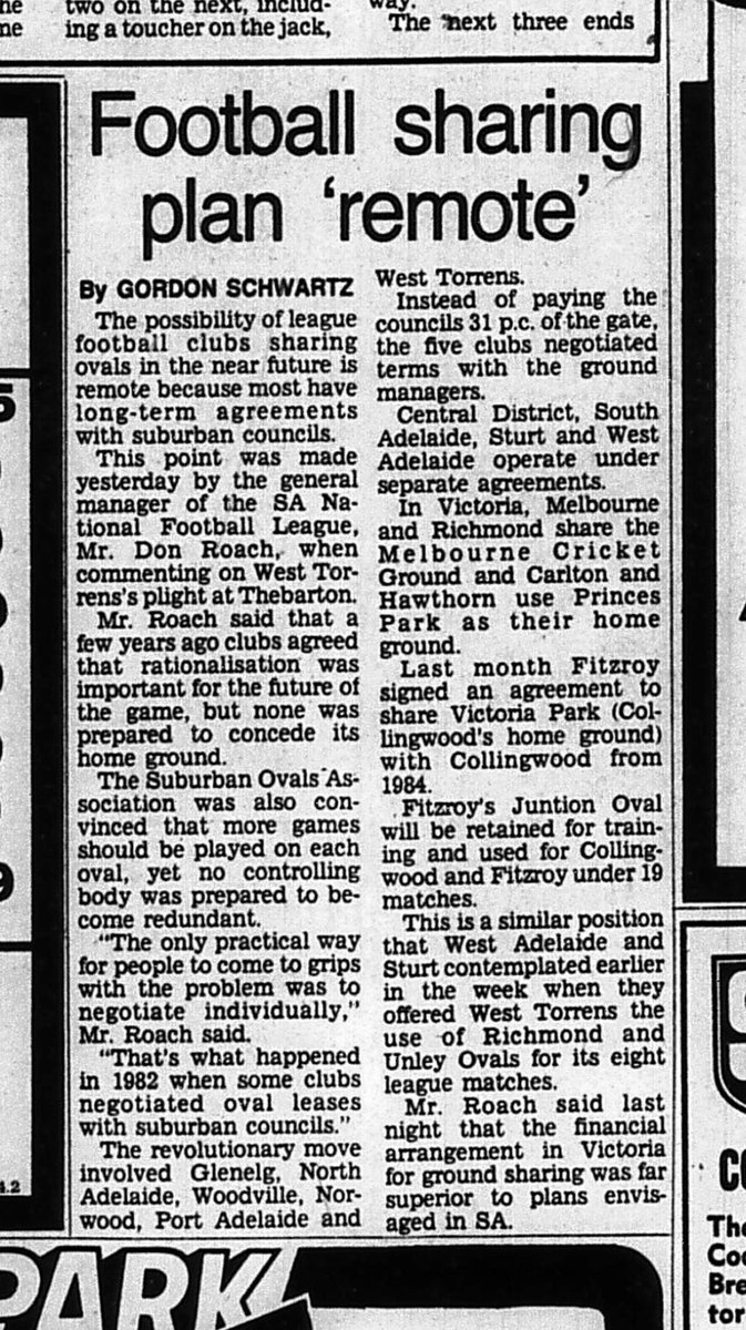 SANFL 1983 season (after ‘75-82) on 43-year delay tweet media