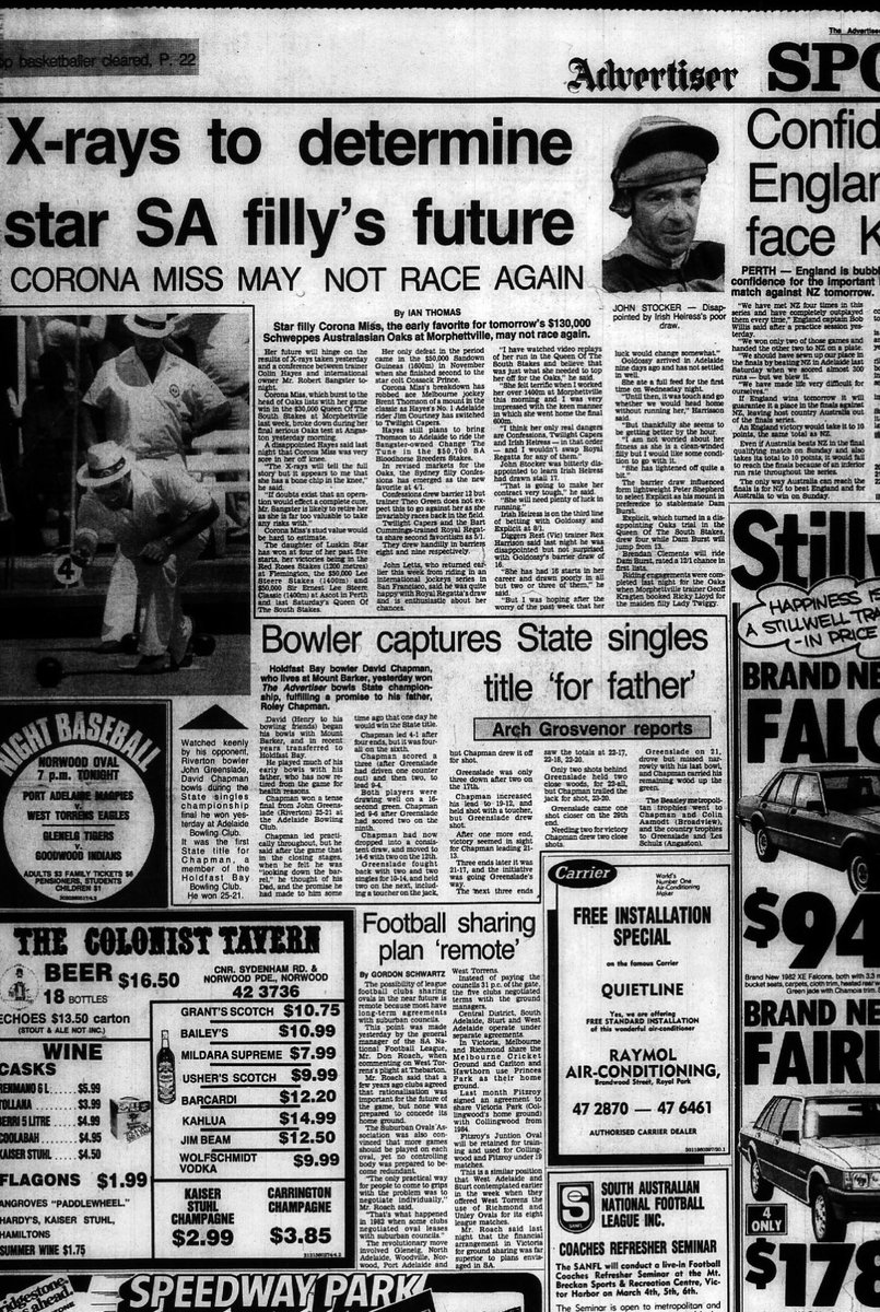 SANFL 1983 season (after ‘75-82) on 43-year delay tweet media