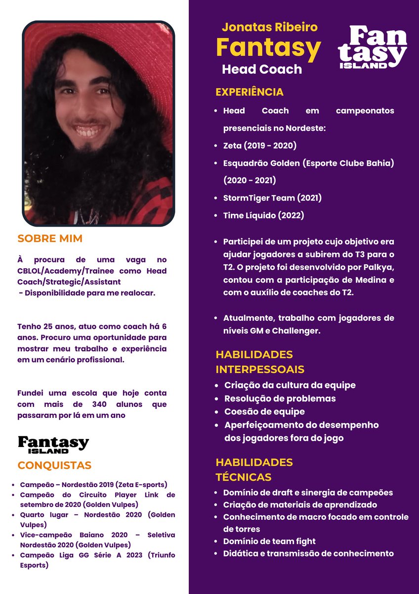Fantasyocoach's tweet photo. Estou FA como Head Coach/Positional para times

depois de um tempo focado em dar aulas individuais decidi voltar a treinar times aos interessados que queiram um treinador com resultados e que também pode ajudar suas rotas a evoluírem só chamar DM ! 
 +de 1600 horas de aulas dadas https://t.co/pkuf9tqIPM