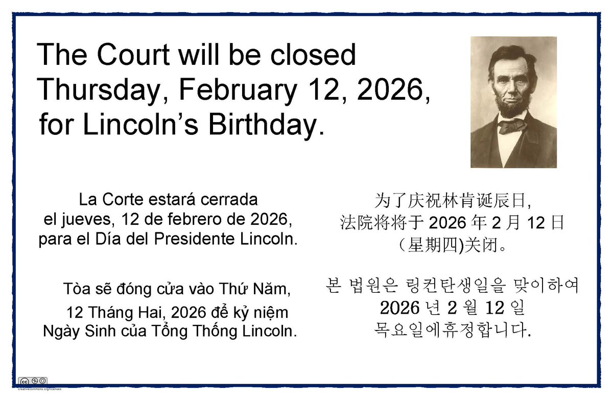 California Courts tweet media