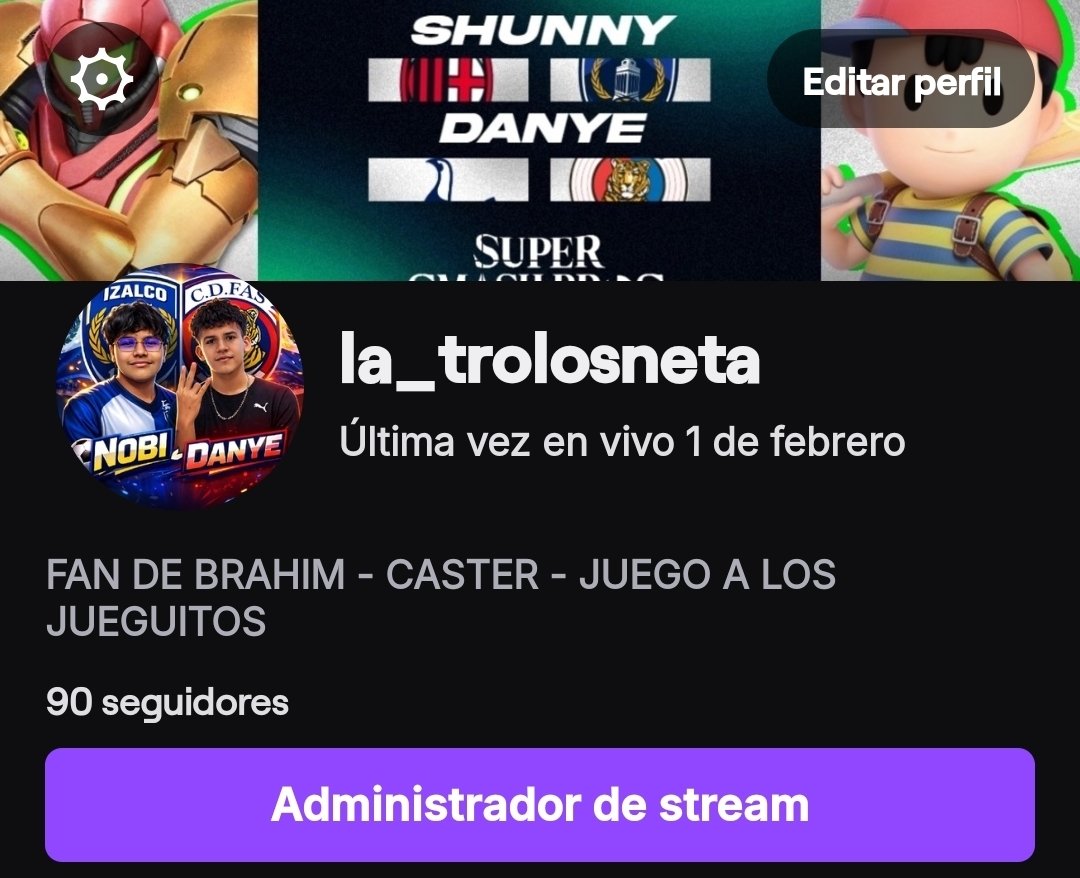 NOBI_ACM's tweet photo. Sigannos en twich gente
Streams de todo un poco 👻
#streams #twich https://t.co/RS6u7iKMI6