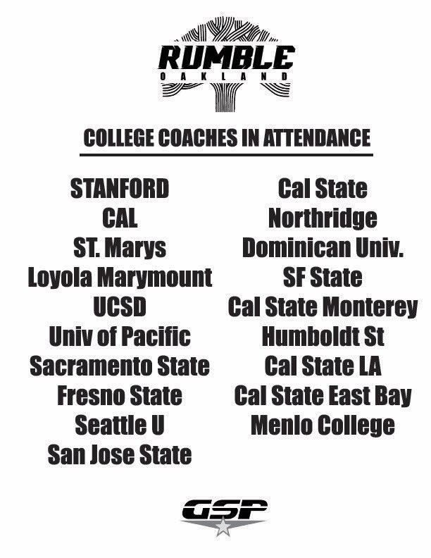 GSP_Bball's tweet image. Tomorrow is the big day for the 5th annual, “Rumble In Oakland”.   It should be another great event, 14 teams, and expanding every year.  Loaded with talent and scouts LIVE!