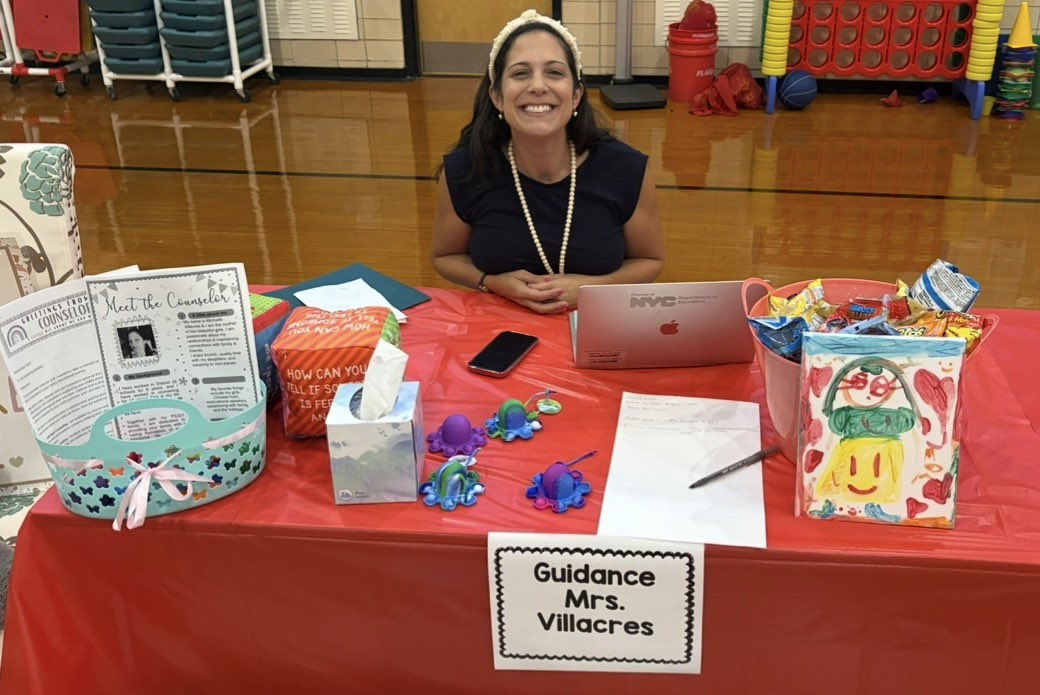 Happy Guidance Counselor Appreciation Week To The Best! We ❤️ You Mrs.Villacres! You Make Our School a Better Place! <a href="/PS221Team/">PS221Team</a> <a href="/D26Team/">District 26</a>