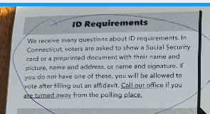 KristiTalmadge's tweet image. CONNECTICUT: MASS ABSENTEE BALLOT AND ELECTION FRAUD BUT STILL NO VOTER ID REQUIRED

All you need to vote is to bring a piece of mail or sign an affidavit promising you are eligible to vote.

We want our state back @LeaderJohnThune @realDonaldTrump!

#SAVEActNOW

h/t @ShawnTBay