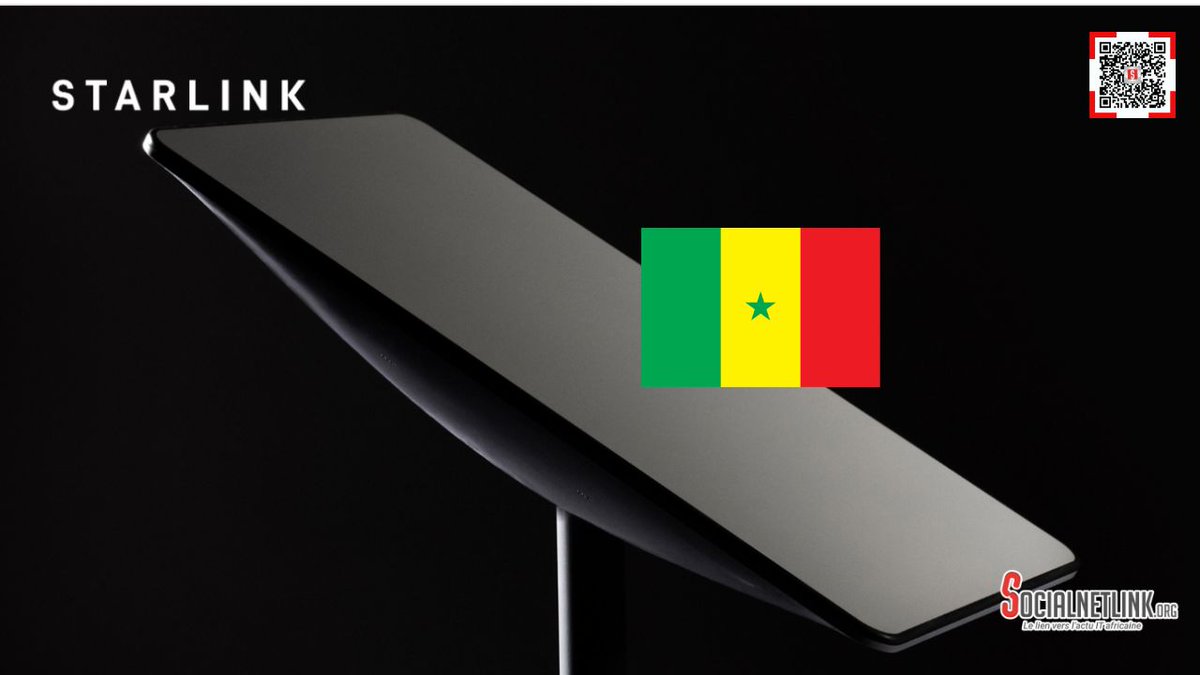 ‼️Starlink est désormais DISPONIBLE au Sénégal 🇸🇳🚀

🔹Résidentiel : 30.000 F/mois

🔸Résidentiel Lite : 22.000 F/mois

📌 Prix Kits / matériels Starlink :

🔹Mini : 117.000fcfa

🔸Standard : 146.000 F

🔹Transport : 14.000 F

🇸🇳❤️📡