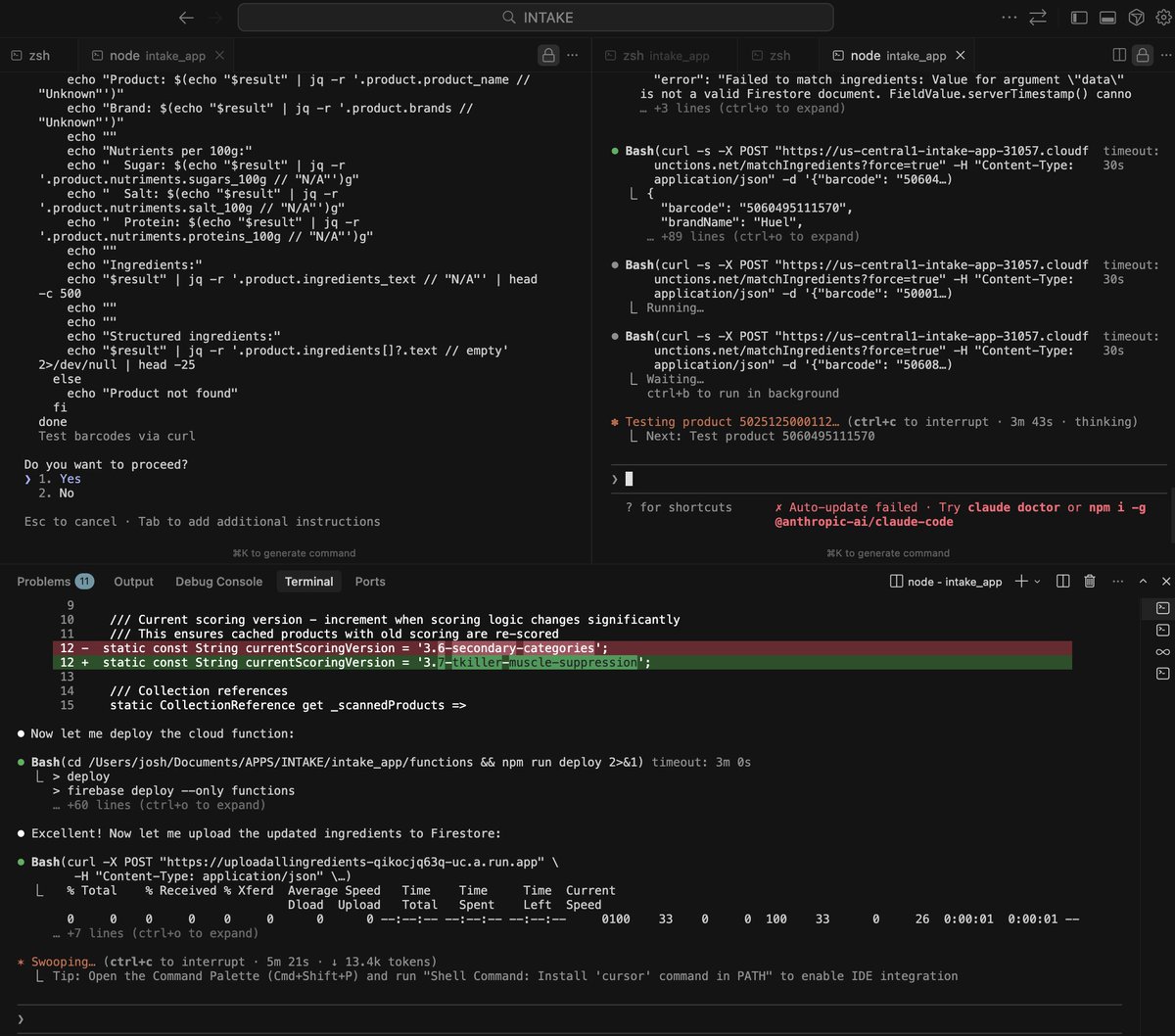 DO NOT TEST YOUR BACKEND YOURSELF

Use Claude Code + Curl commands to spam test it based on your desired result and to come up with as many issues as possible, 

Then replicate the issues yourself and fix each one at a time 

New workflow unlocked 🔓