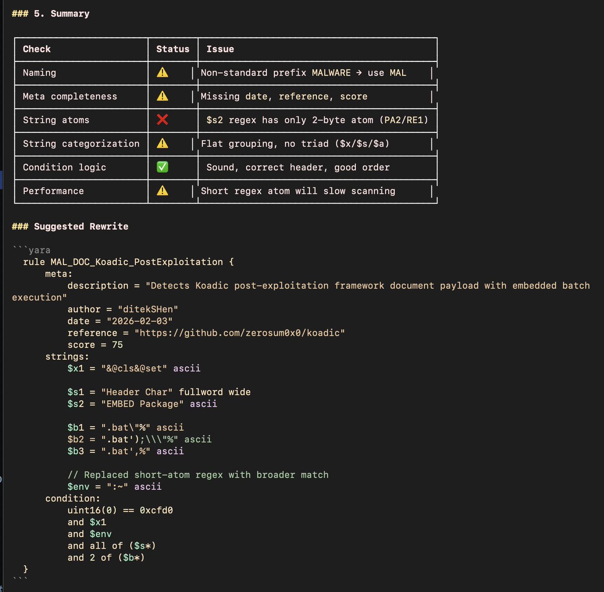 Florian Roth ⚡️ tweet media