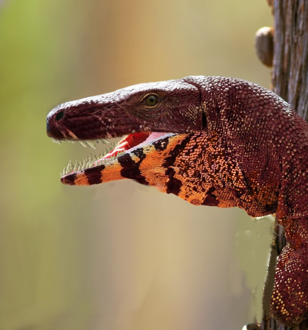 I forgot to post this photo,but this one's clearly not a raptor, the headshape and coloration dont match any raptor that Ingen has ever cloned, I believe its an Herrerasaurus.