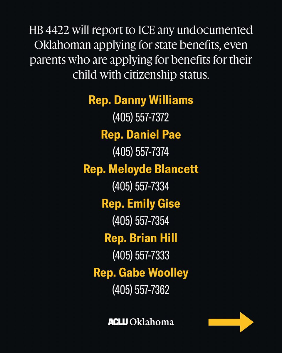 ACLU of Oklahoma tweet media