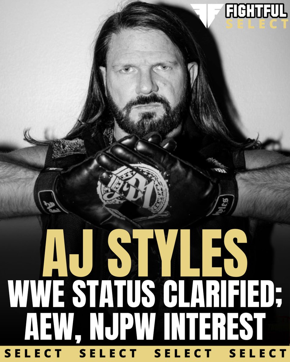 Sean Ross Sapp of Fightful.com tweet media