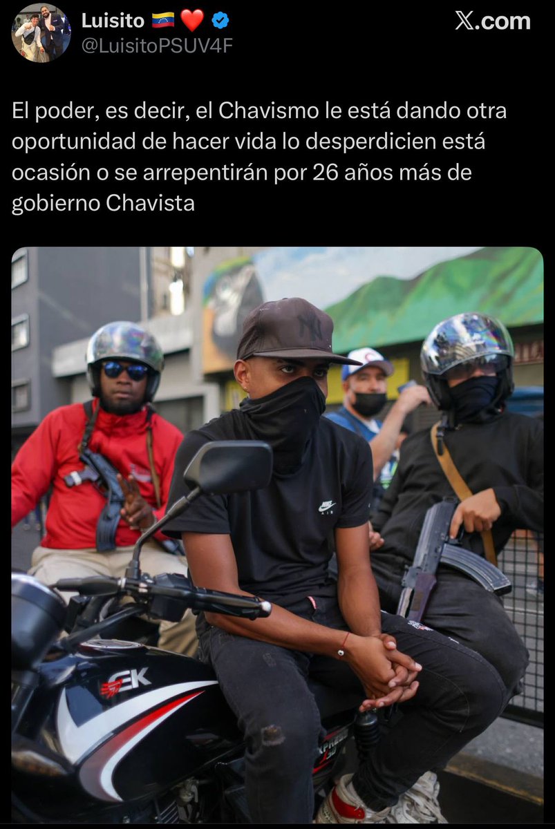 🚨 ALERTA
Estimada <a href="/usembassyve/">Embajada de los EE.UU., Venezuela</a>, acaban de amenazarla públicamente.

Esto no es un comentario cualquiera: es una amenaza directa contra un miembro del gobierno de EE. UU.

El presidente <a href="/POTUS/">President Donald J. Trump</a> y el secretario <a href="/SecRubio/">Secretary Marco Rubio</a> deben poner el ojo de inmediato en este hecho.

Esto es