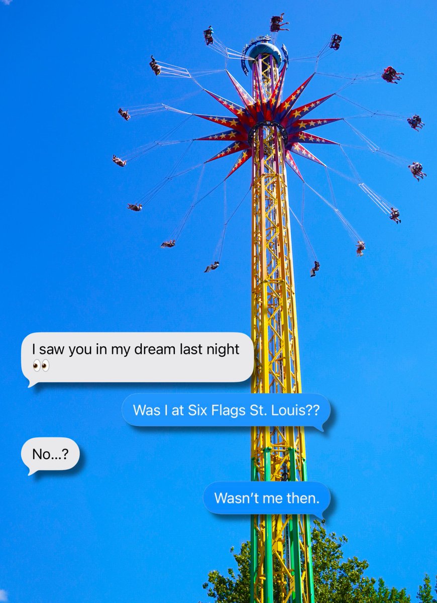 If you know, you know! #SixFlagsStLouis 🎢