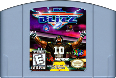 RetroEvery's tweet photo. Throwback to NFL Blitz on the N64! This 1998 arcade port delivered no-holds-barred football with massive hits, no penalties, turbo boosts, and 2-player mayhem. Over-the-top action that redefined sports games—who else remembers piling on the tackles? #RetroGaming #N64 #NFLBlitz https://t.co/5WXevJDhIN