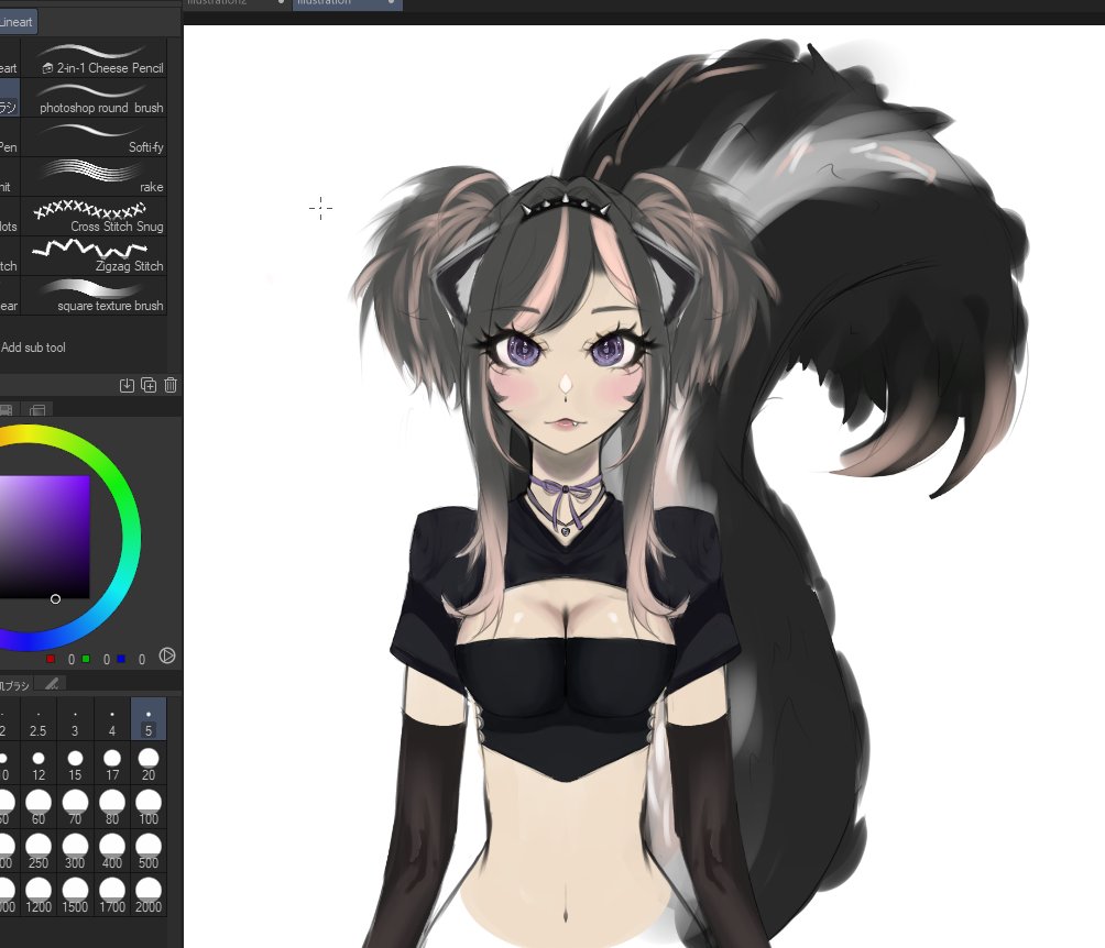 Antieee__'s tweet photo. 🦨
#vtubermodel #adoptables https://t.co/5T4Ik0UNAr