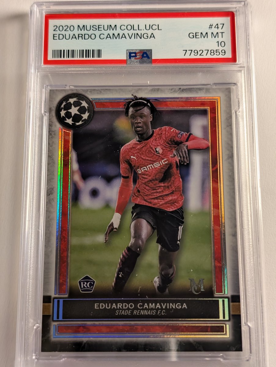 2020 Museum Camavinga Rookie
PSA 10

$20

#TSSS
🇺🇸$5 BMWT Shipping
🌍Global Shipping Calculated