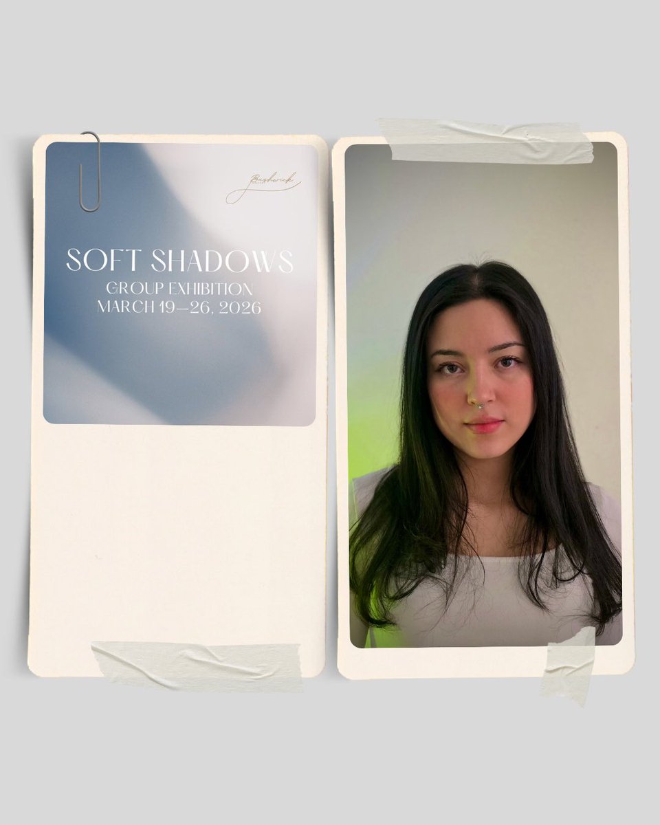 ArtBushwick's tweet photo. We are pleased to introduce our first guest curator of 2026.
Daphney is a New York City–born artist and curator whose perspective is shaped by a deep engagement with material, emotion, and the rhythms of the contemporary art world.
#BushwickGallery
#SoftShadows
#Curated https://t.co/NpRrTyAMc1