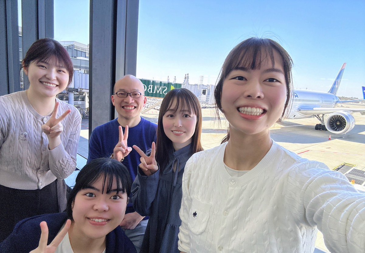 今日は農心杯が楽しみ!!

こちらは今日から #台湾交流戦 のため、これから飛行機に乗ります✈️

ちょさんとパシャリ笑

台湾交流戦は明日から対局です(ง ･֊･)ง´-

まずは全員無事到着が目標です！(上野・姉)