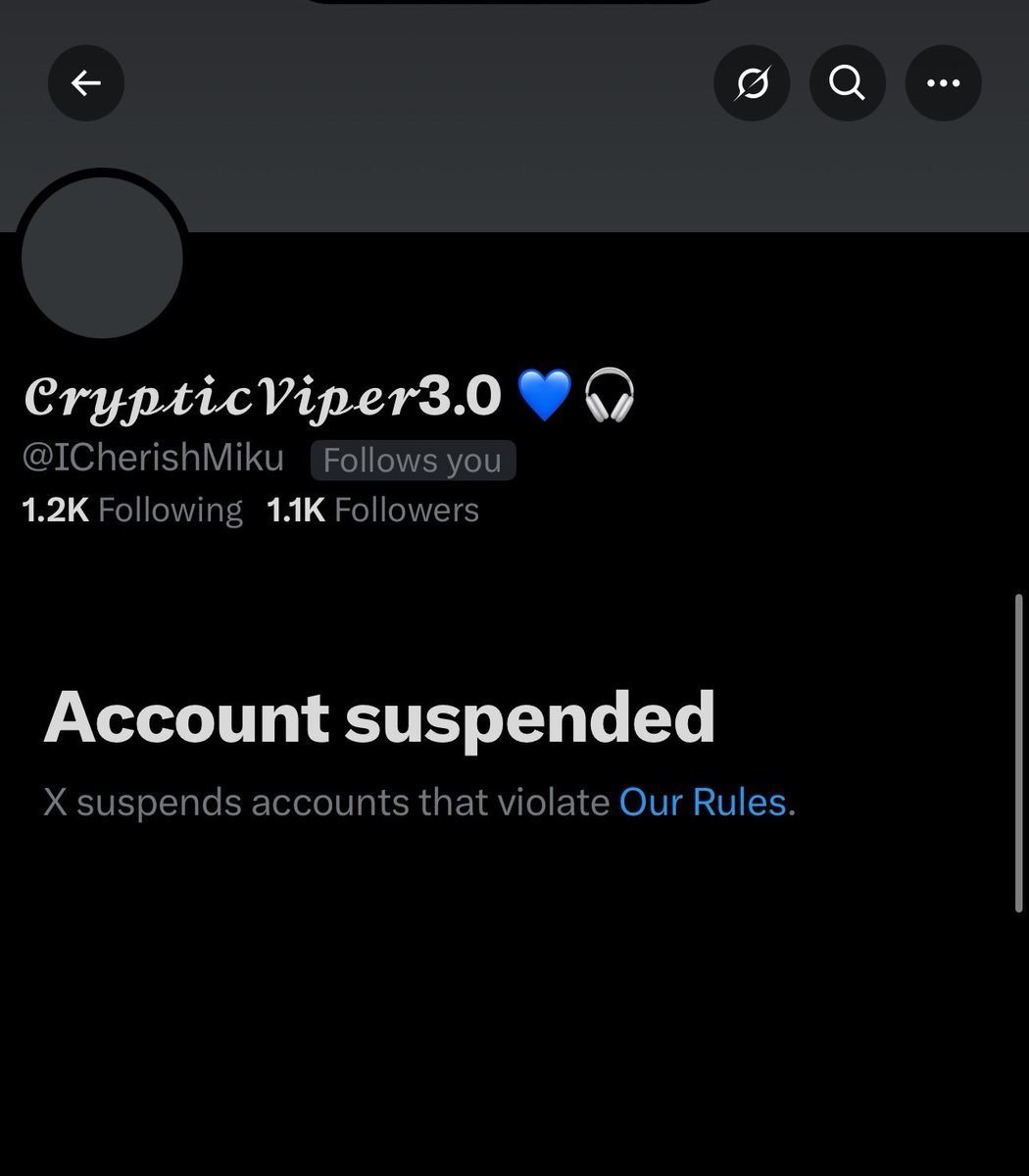 CrypticViper004's tweet image. It’s finally happened…as much as I feared it would…

Like Kamu-Chan said, it doesn’t matter if you follow this site’s TOS perfectly, as long as there are people who don’t like what you post, you can get killed easily.

Please retweet for mutuals.