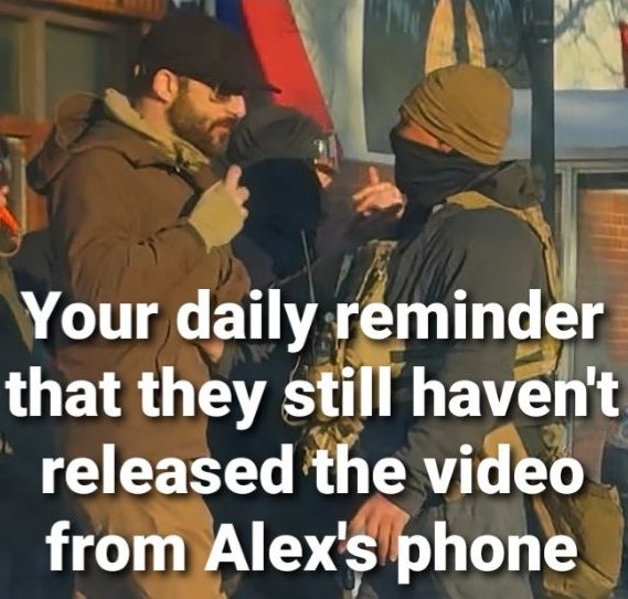 donkoclock's tweet photo. I'm going to keep posting about it until we get Justice for Alex Pretti. 

Give me a thumbs up 👍 and a share if you are with us. 👍👍 https://t.co/ulMccNmfJv