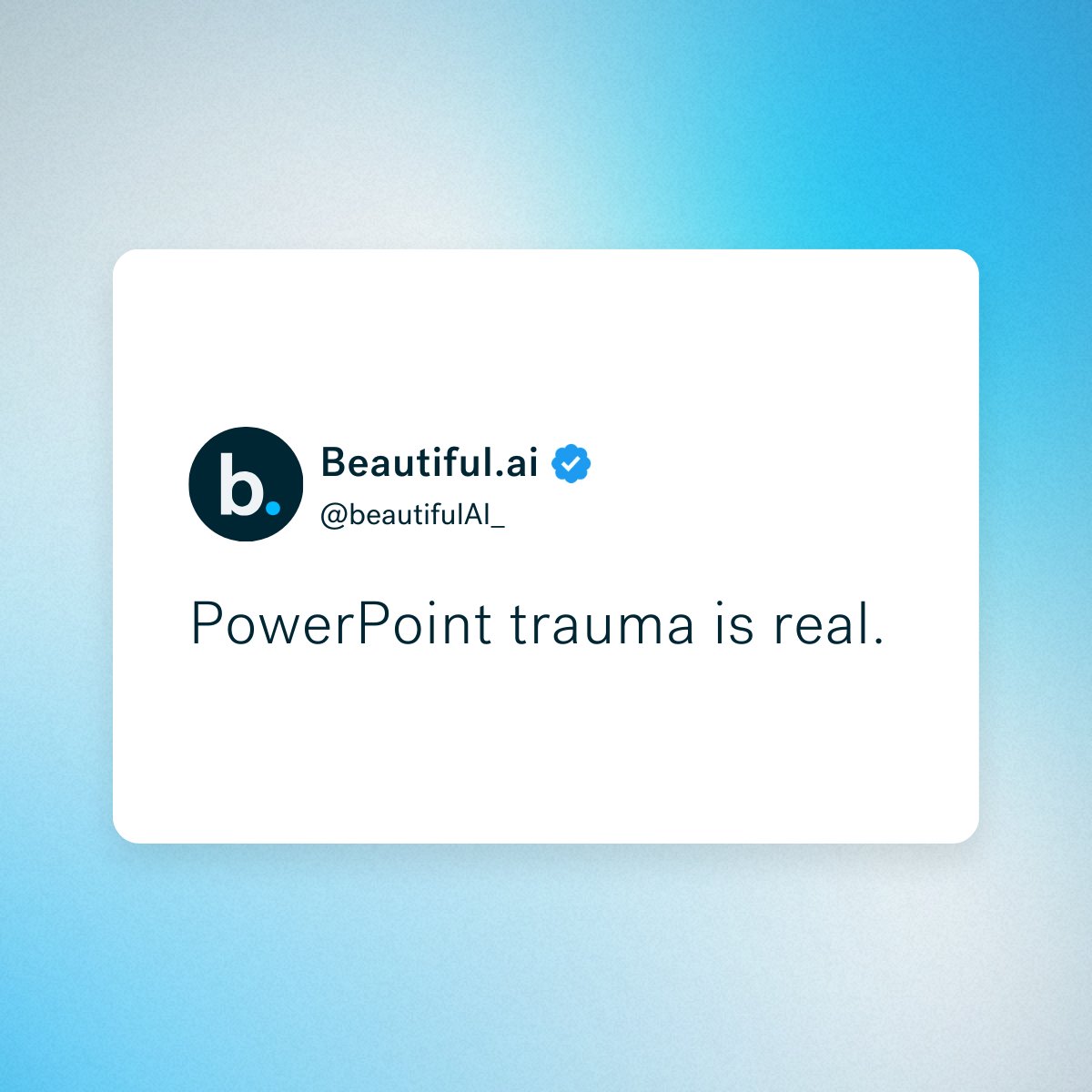 Beautiful.ai tweet media