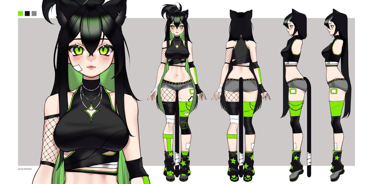 Commission Finished ✧ Character Sheet 𐔌՞. .՞𐦯

@/Fortuna_VT 

#Vtubers #VtuberEN