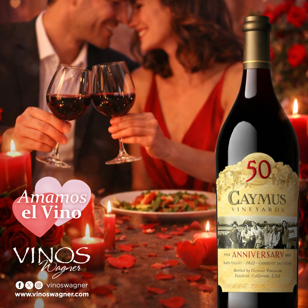 ❤ El plan perfecto para este 14 de febrero es compartir una copa de Caymus con esa persona especial. ❤

En Vinos Wagner #AmamosElVino

#VinosDeCalifornia #Vinotinto #winetime #winelovers #wine #vinospremium #sommelier #sommelierlife #californiawine #vino #napa #napavalley #somm