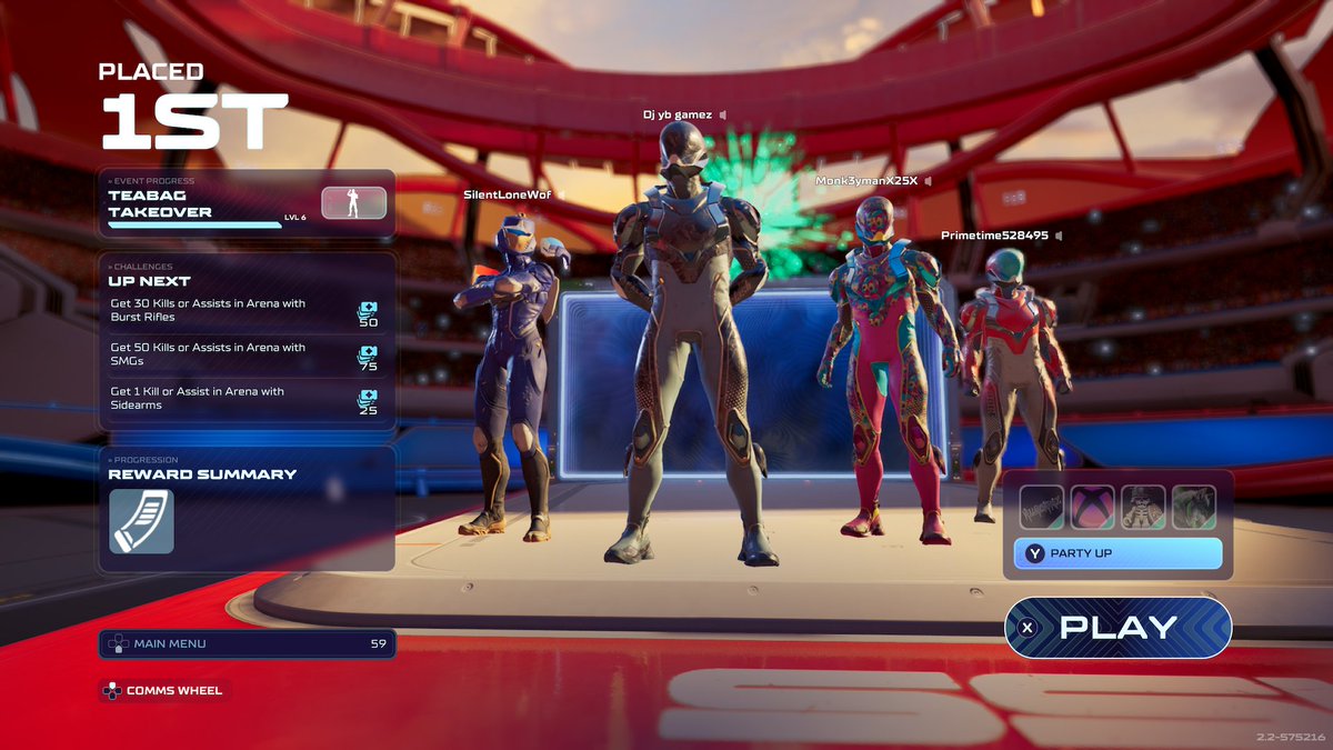 yellaboygamez's tweet photo. GOT MY FIRST BR WIN IN SPLITGATE TODAY WITH A 10-KILL PIECE! ๐ค๐ฅ๐
#YellaboygamezOnTTV #SplitgateArenaReloaded #TwitchStreamers https://t.co/xevV7vFzJR