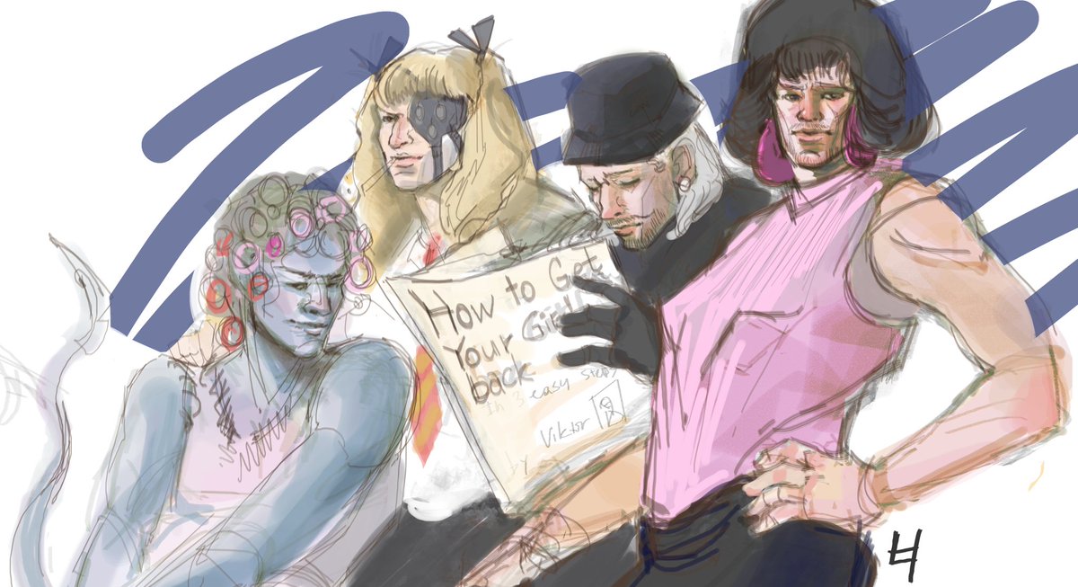 These girls want to break free. 

It was 10 years ago when I discovered Queen and turned into the musical maniac I am today.

small note: trying out Affinity for painting

#tennocreate #warframe #fanart #warframefanart