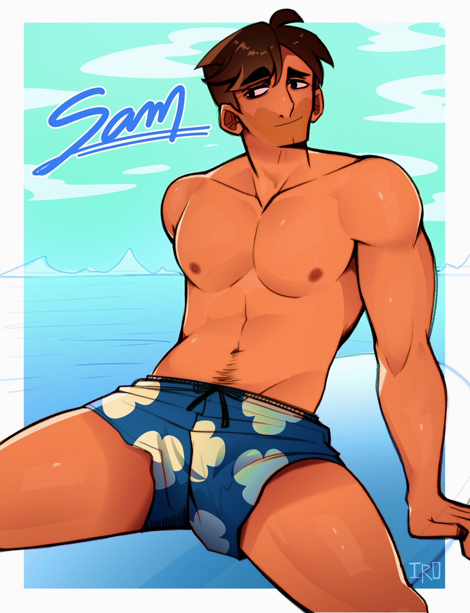 El Sam a la orilla del mar let's go 
#disventurecamp5 #DC5