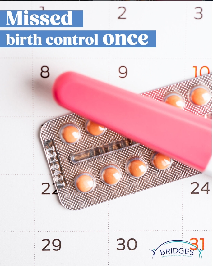 bridgespccc's tweet photo. It happens. Life gets busy, and things slip through the cracks. If you missed your birth control, are sexually active and concerned you might be pregnant, we can help. Reach out for a free pregnancy test. Your appointment is free and confidential.

#confidentialcare #youmatter https://t.co/s6yN8c8tlm
